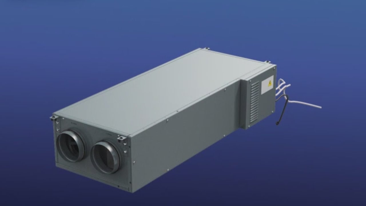 Blauberg KOMFORT EC DE – mounting review of energy saving heat recovery ventilation unit