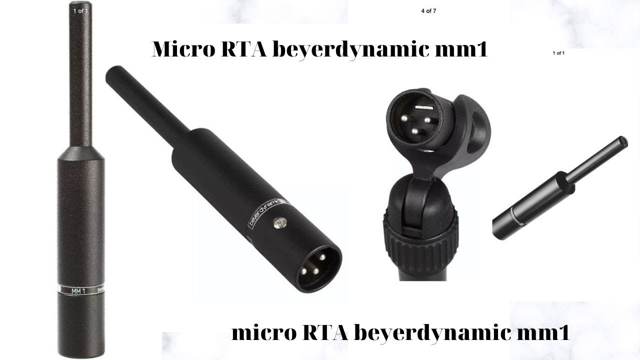 MICRO RTA (beyerdynamic mm1) made in Germany dùng cho kỹ thuật âm thanh 09.46.73.46.46