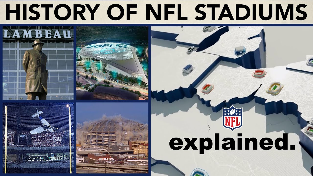 Evolution of Every NFL Team&rsquo;s EVERY Stadium | NFL Explained