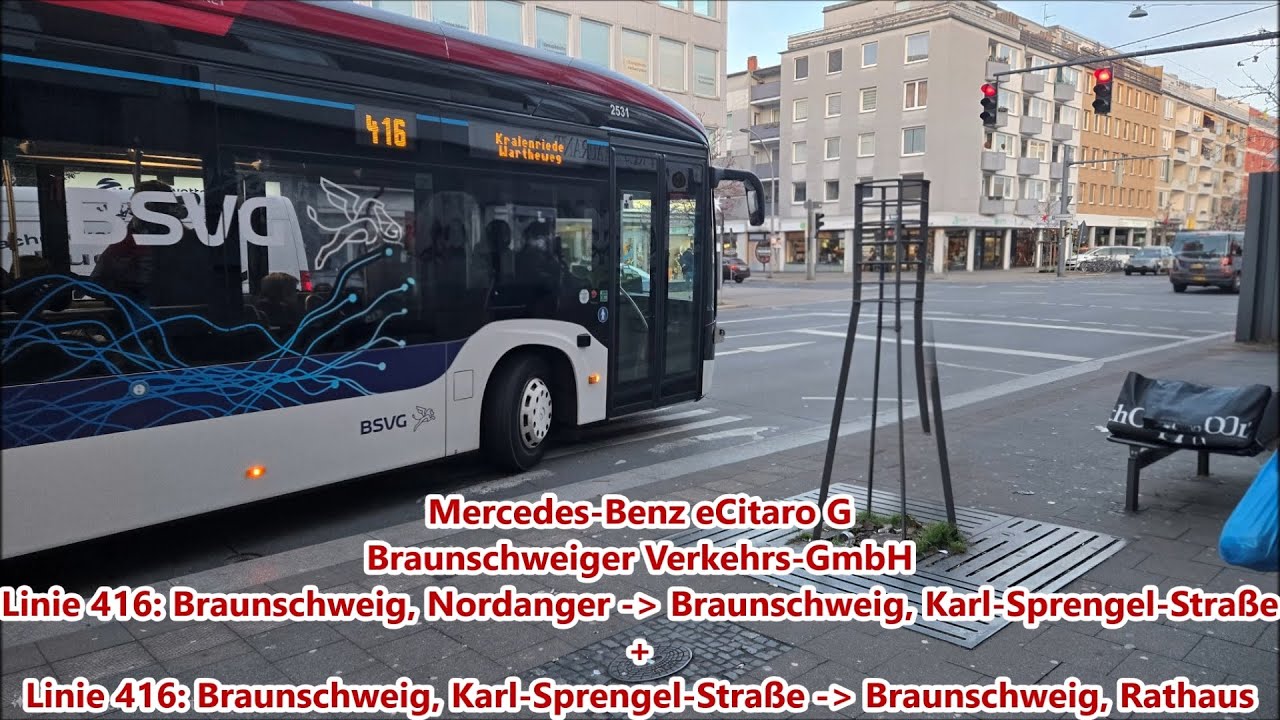 Sound | Mercedes-Benz eCitaro G | Braunschweiger Verkehrs-GmbH | BS-VG 2531