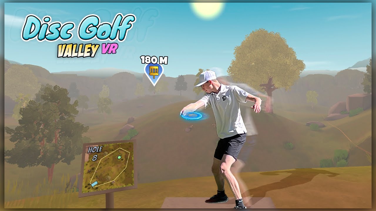 Pelataan Frisbeegolfia Virtuaalitodellisuudessa!| Disc Golf Valley VR
