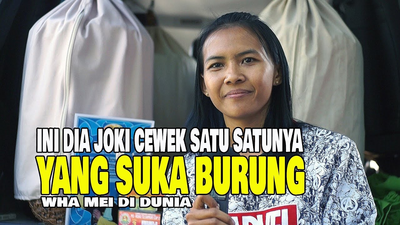 INI DIA JOKI CEWEK SATU SATUNYA YANG SUKA BURUNG wha mei DI DUNIA