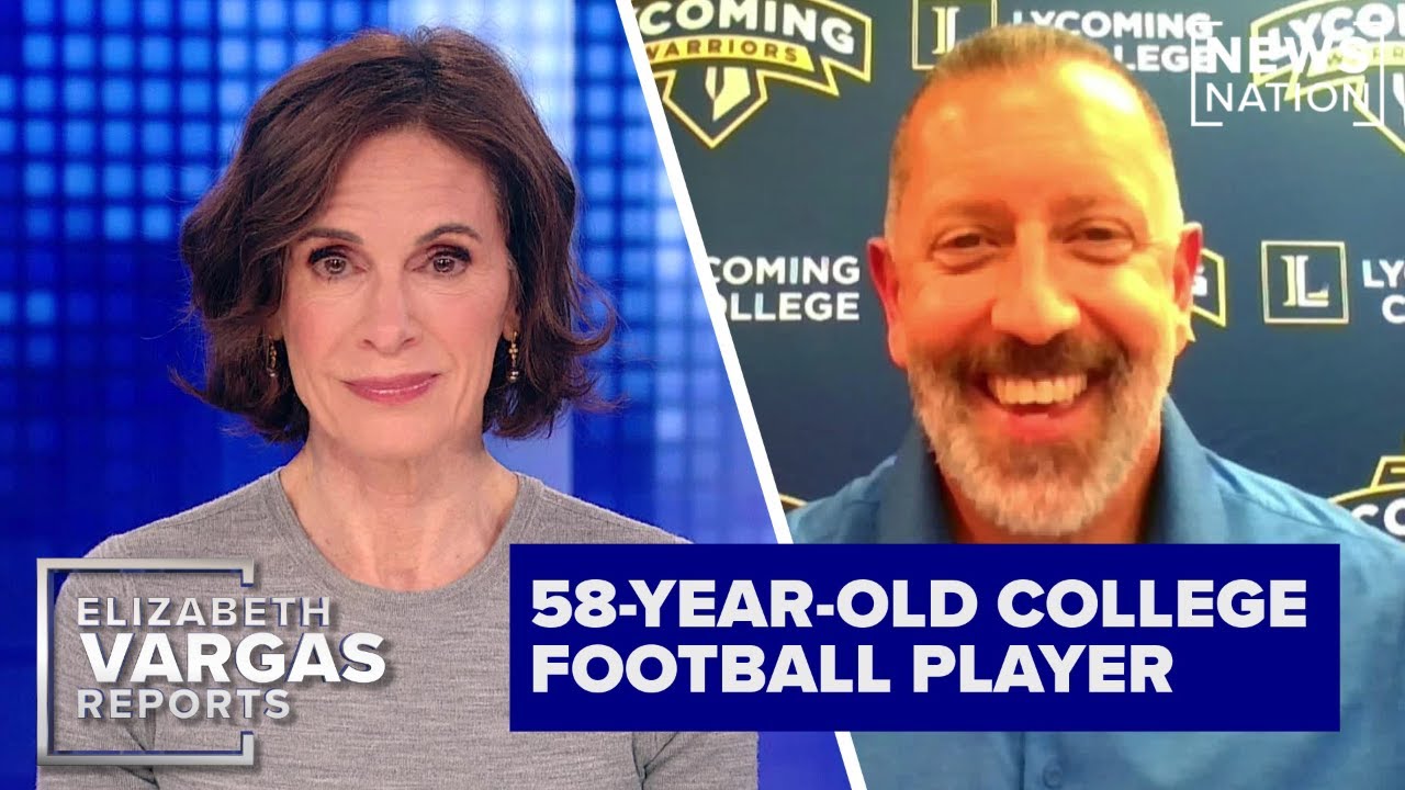 'I'm older than my coach': 58-year-old set to play college football | Elizabeth Vargas Reports