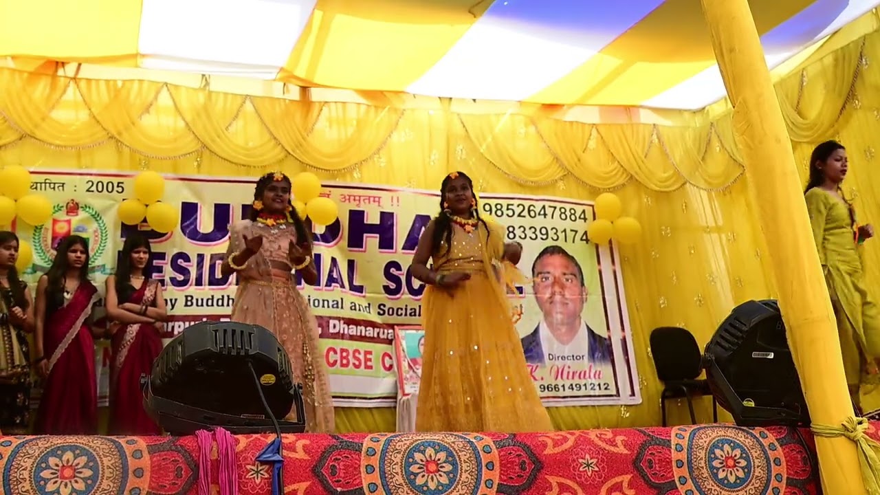 Radha Kaise Na Jale | Dance Cover on Annual Day @BuddhaResidentialSchool