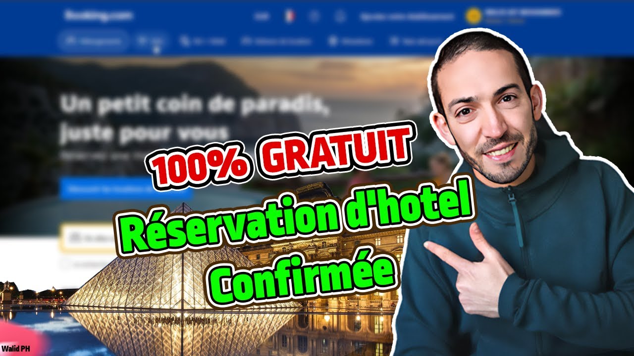 R&eacute;servation d'h&ocirc;tel confirm&eacute;e : comment faire @WalidPH
