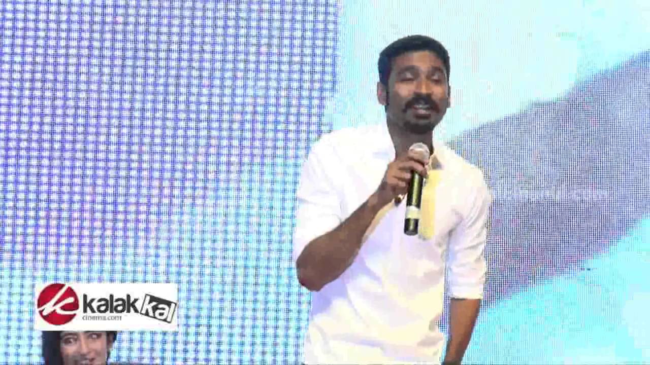 Dhanush Sing a song  from VIP at Shamitabh Movie Press Meet