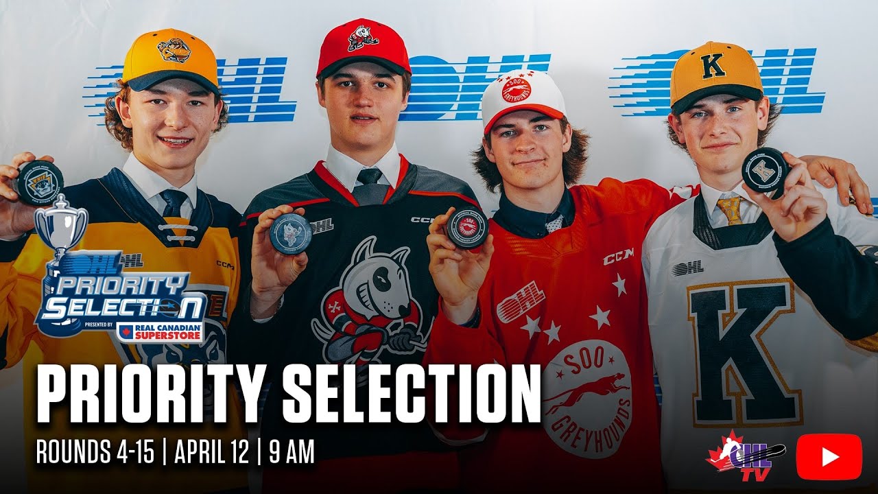 2025 OHL Priority Selection Rounds 4-15 