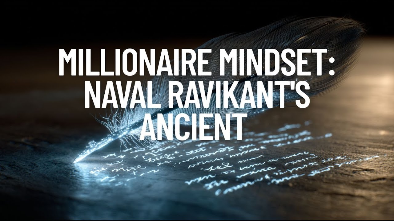 Millionaire Mindset: Naval Ravikant's Ancient Wealth Wisdom for Passive Income & Leverage