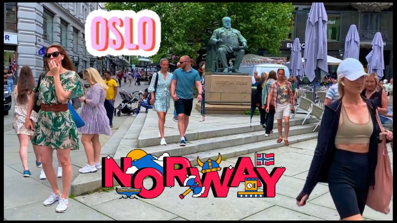 NORWAY / TOUR OSLO CENTER WALK