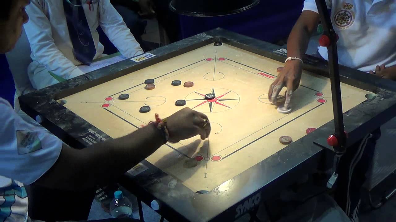 Yogesh Pardeshi vs Nishanta Fernando Set 2, Carrom ICF CUP 2015, quarter final