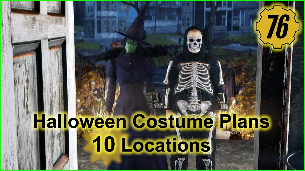 FALLOUT 76 Halloween Costume Plan Location x10