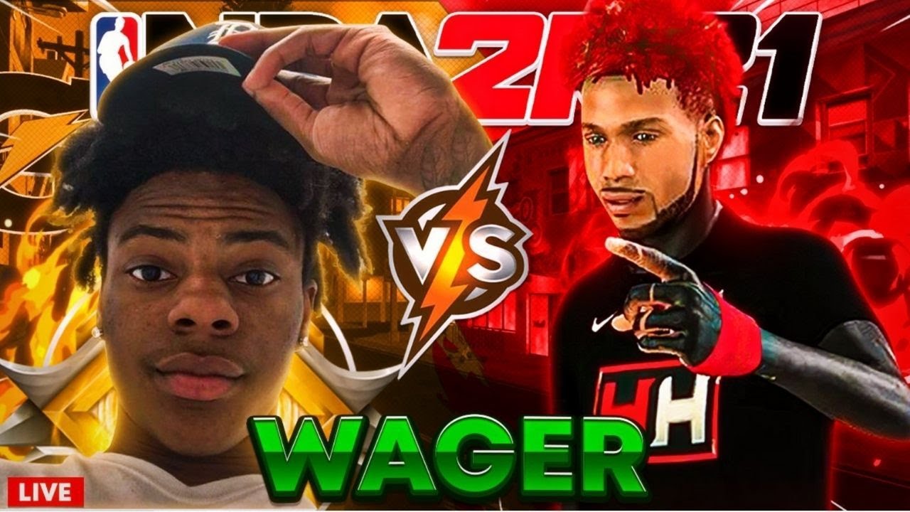 🚨ISHOWSPEED vs DOUBLEH DF WAGER LIVE! BO5 SERIES W/ 3PT PLAYMAKER BUILD + BEST JUMPSHOT ON NBA2K21!