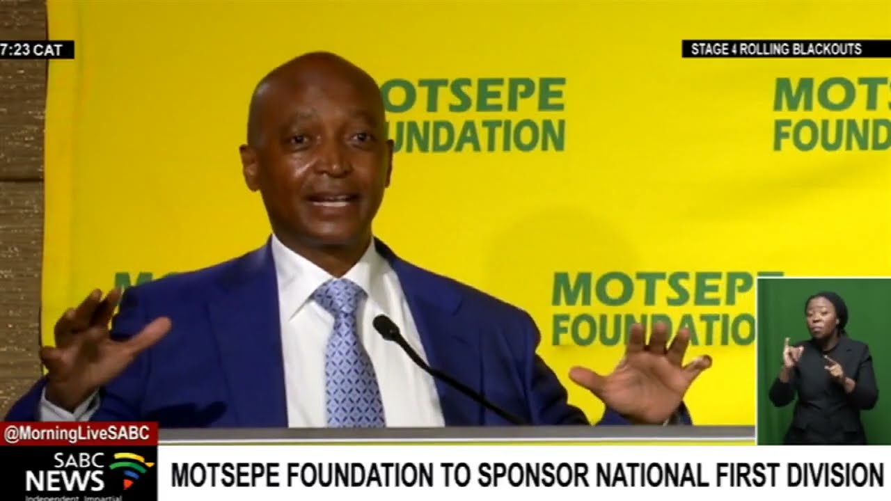 Motsepe Foundation is the new sponsor of the South African National First Division