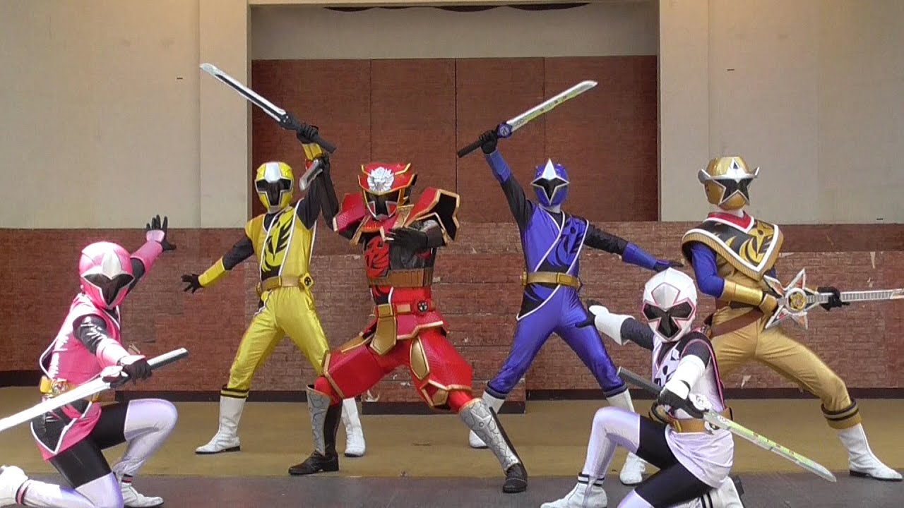 手裏剣戦隊ニンニンジャーショー　アカニンジャー超絶　登場