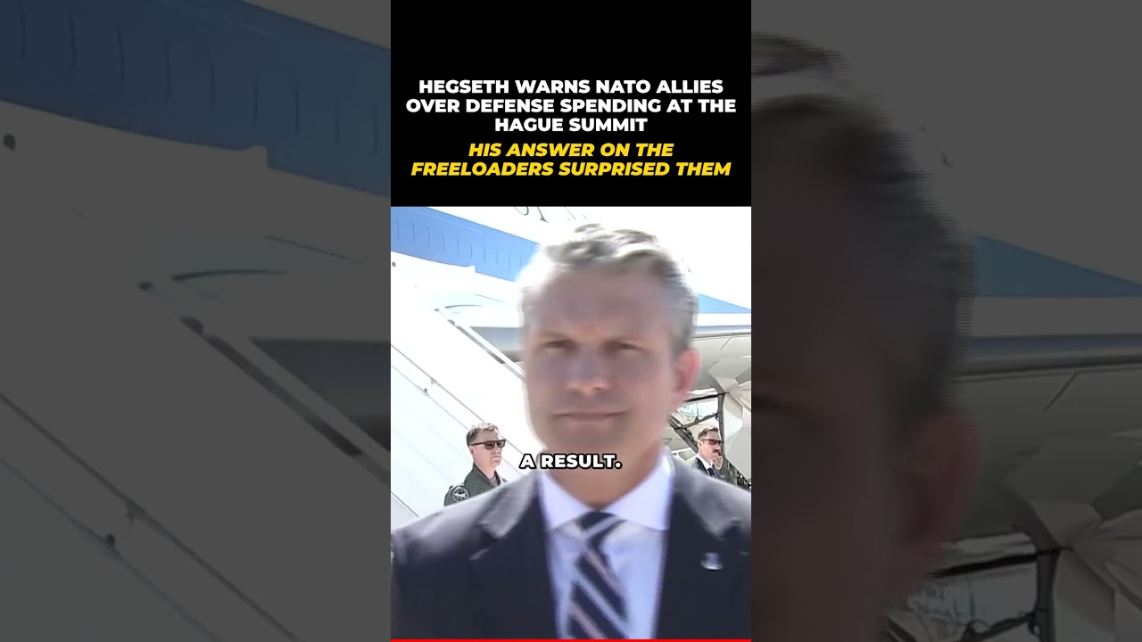 Hegseth: 'No More Freeloading' &mdash; U.S. NATO Dues Now Conditional #Shorts