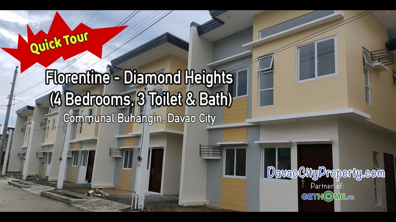 FLORENTINE - Nice House at Diamond Heights near Davao Airport - GetHome.PH