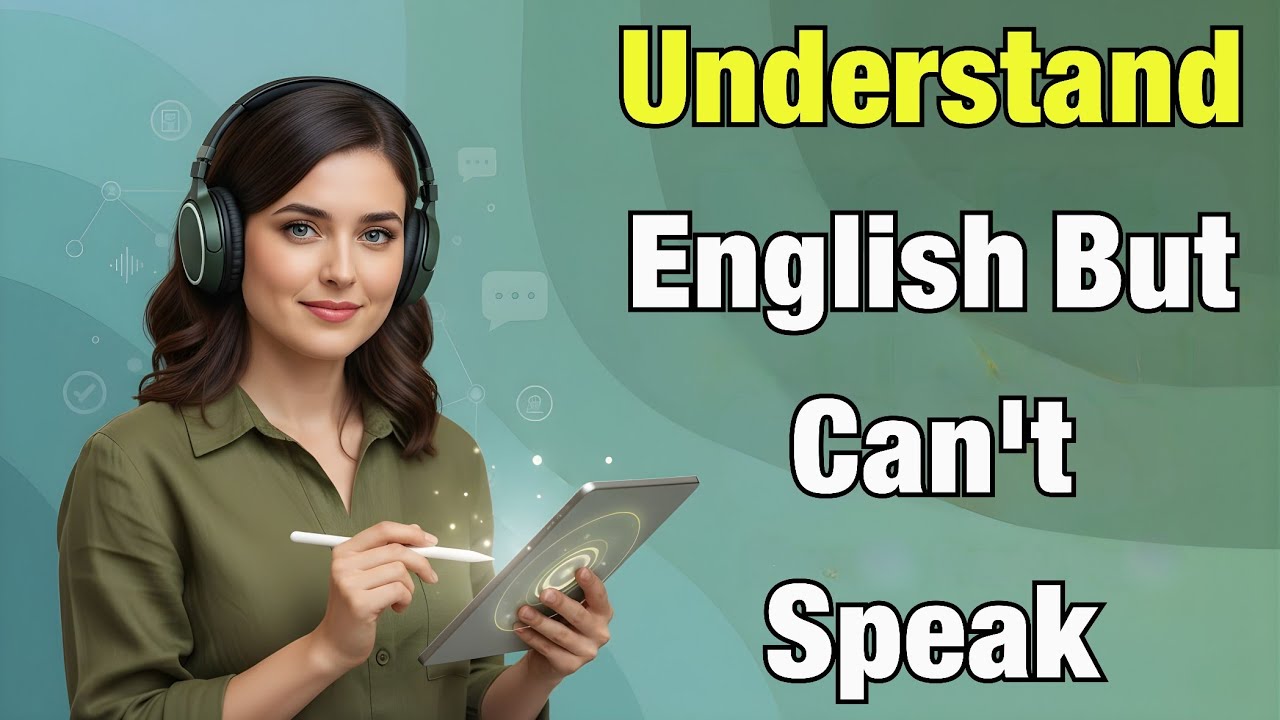Understand English But Can't Speak | Improve Your English Speaking | English Podcast For Learning