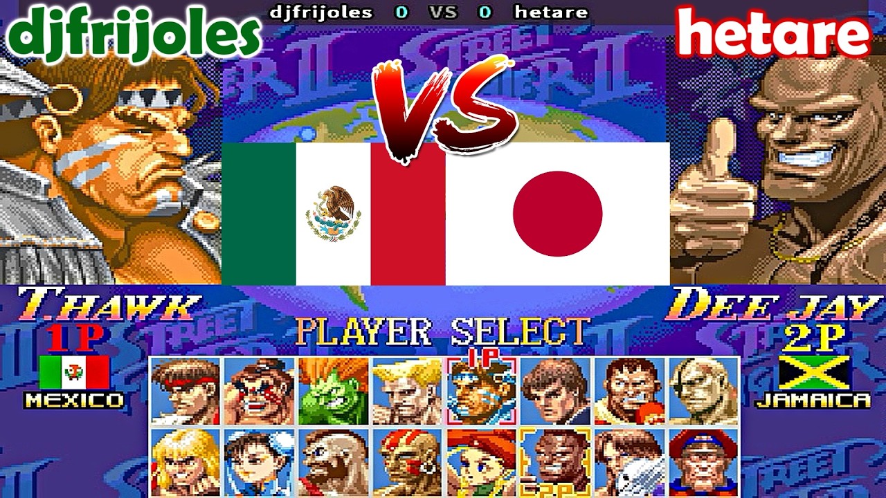 Super Street Fighter II X: Grand Master Challenge - djfrijoles vs hetare
