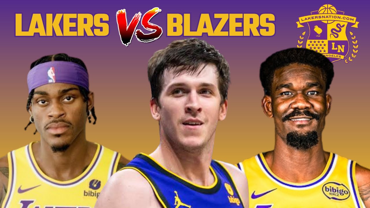 Lakers vs Blazers LIVE Play By Play And Reaction