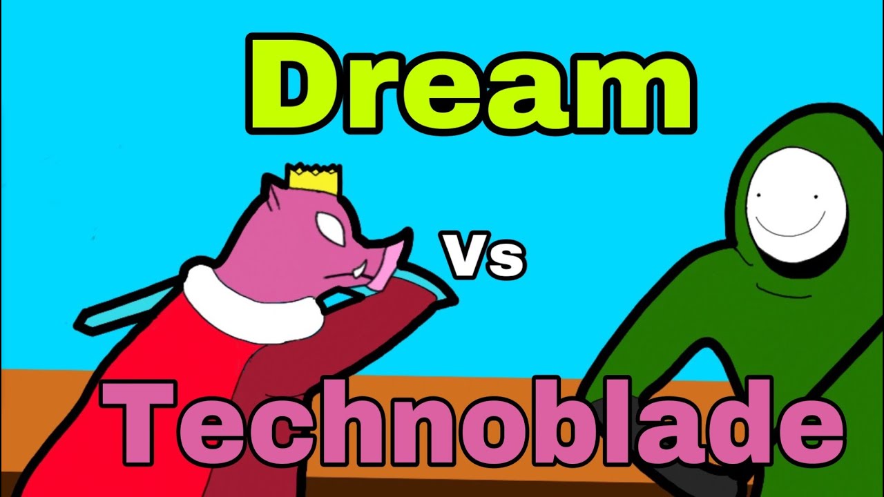 Dream Vs Technoblade animatic trailer