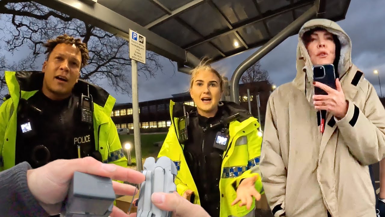 Mother of ALL Karens tries to get DRONE confiscated 😒🚁🧪🚔🤡❌️