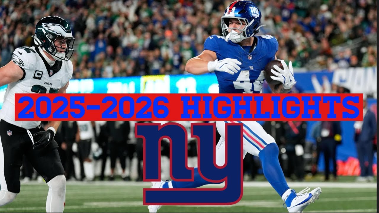 New York Giants 2025-2026 Season Highlights