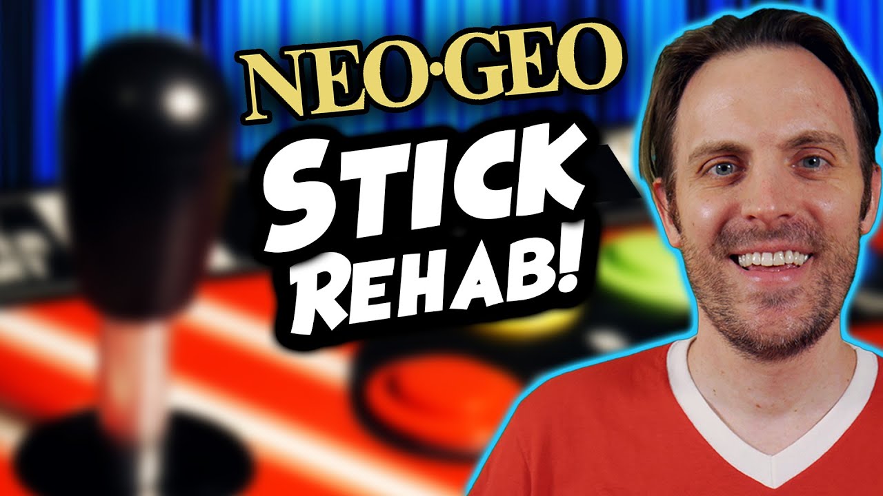 Neo Geo Arcade Stick Rehab & Repair!