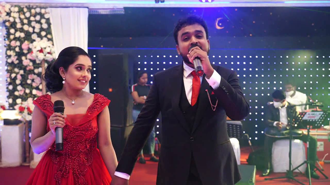 Dumidu and Dulanji wedding day surprise songs | Hai mere humsafar sinhala cover | Sanda mage senehen