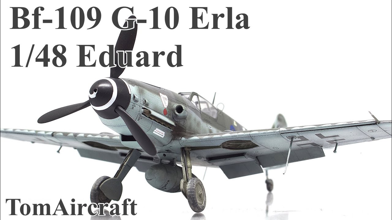 Bf109 G-10 Erla 1/48 Eduard (Photo gallery)