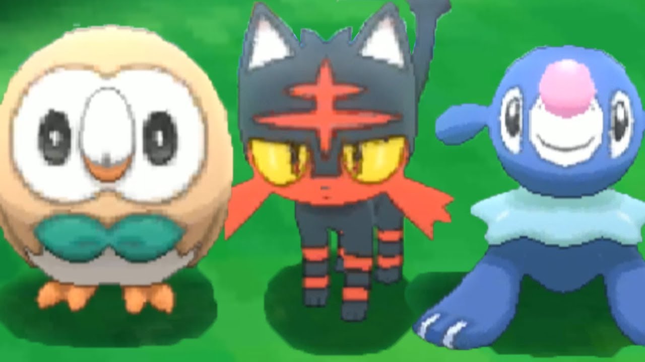 Pokemon Ultra Sun and Moon: Part 1 - Litten, Rowlet, and Popplio!