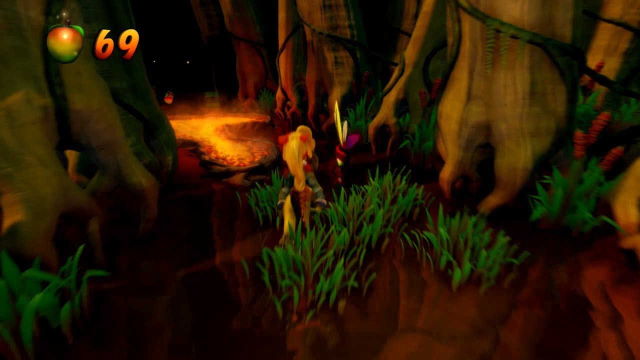 Crash Bandicoot 3: Warped (N-Sane Trilogy) -  Level 11: Dino Might! (Crystal Only)