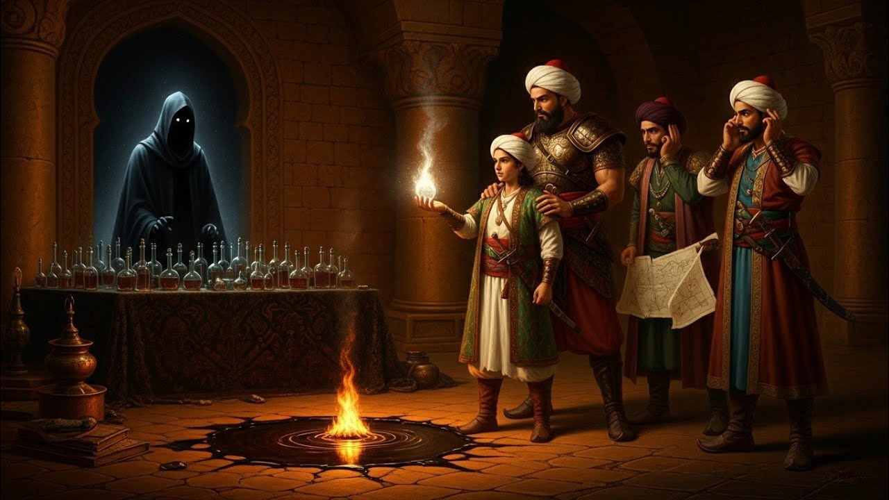 #قصة_الإخوة الذين ذهبوا لإنقاذ روح والدهم من (صائد الظلال) فكشف أصغرهم سراً صدم الجميع!