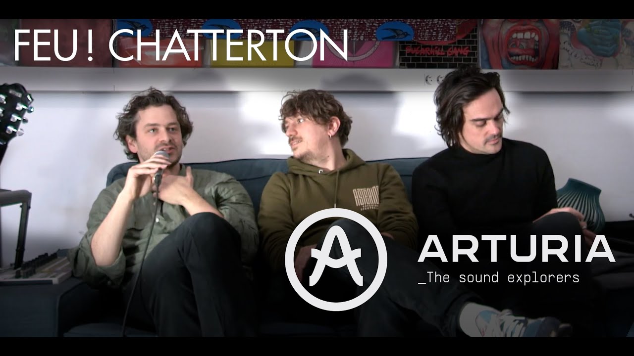 ARTURIA - Interview de Feu! Chatterton (vid&eacute;o Boite Noire du Musicien)