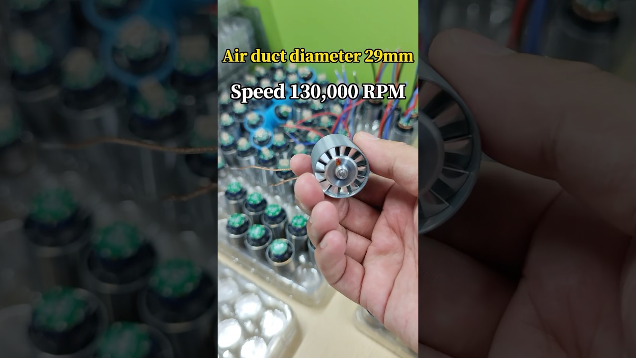 130,000rpm high speed motor, leading technology #motor #blower #floorfan #hairdryer #wholesale
