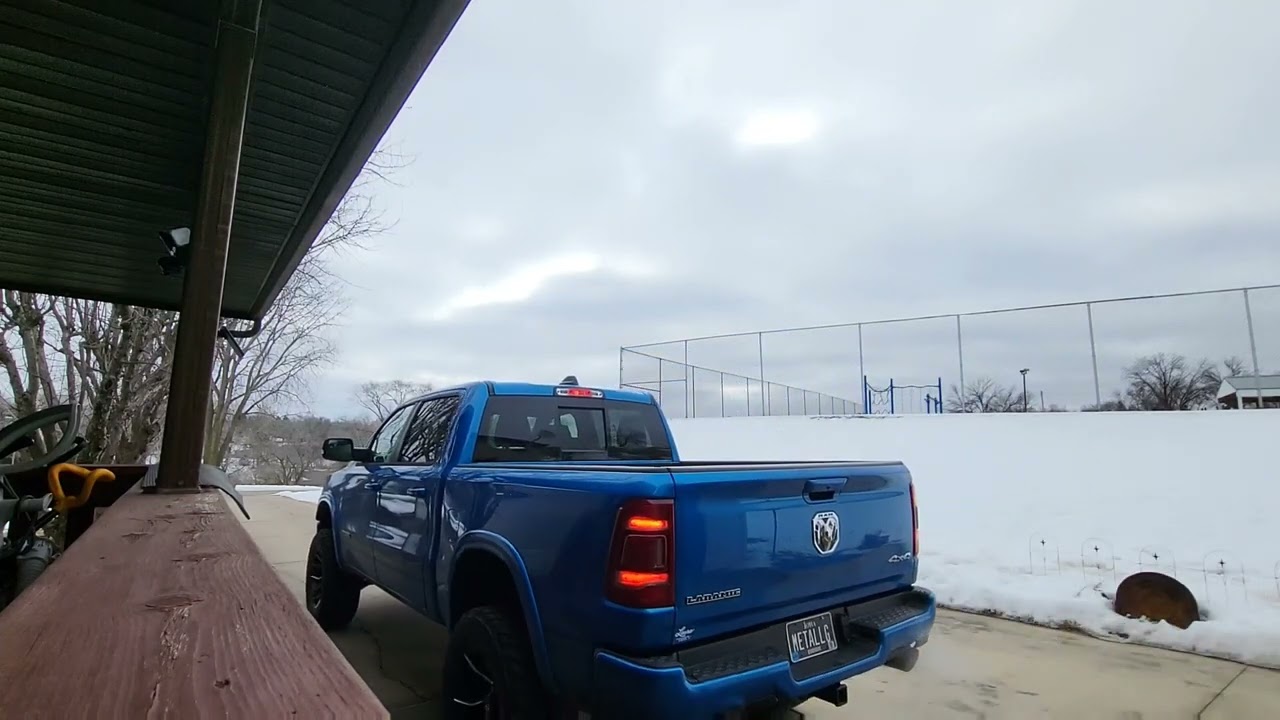 2022 Ram 1500-MBRP muffler delete AND Flowmaster axle back/resonator delete