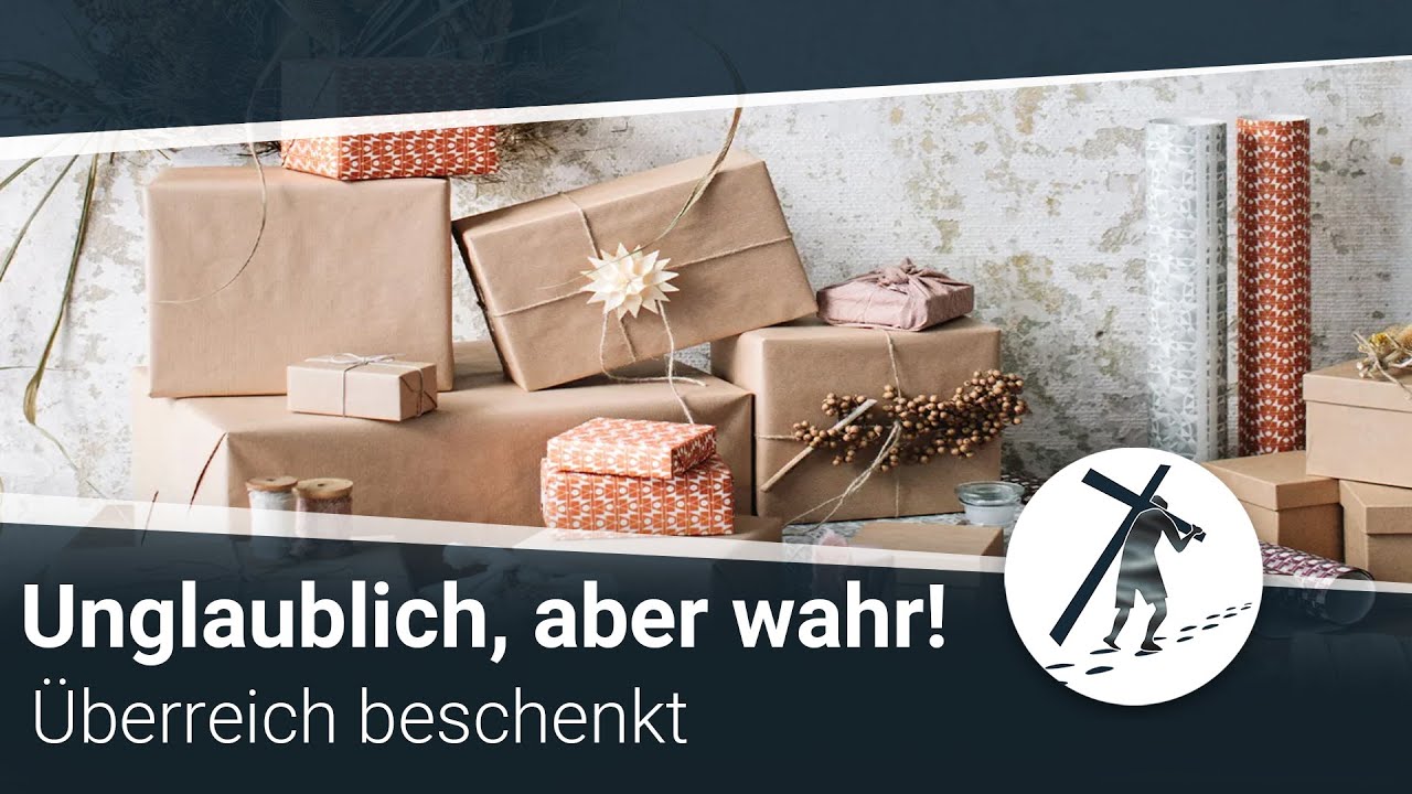 Unglaublich, aber wahr - überreich beschenkt! Martin Vedder