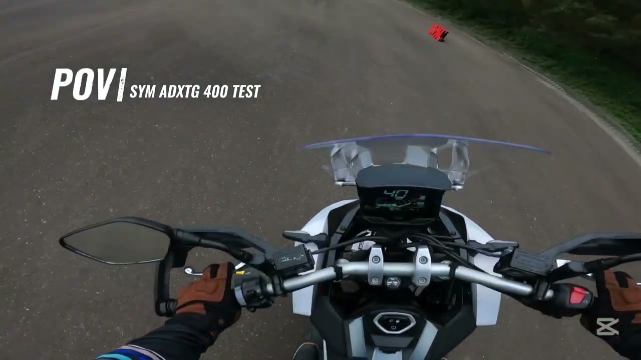 POV SYM ADXTG 400 Test