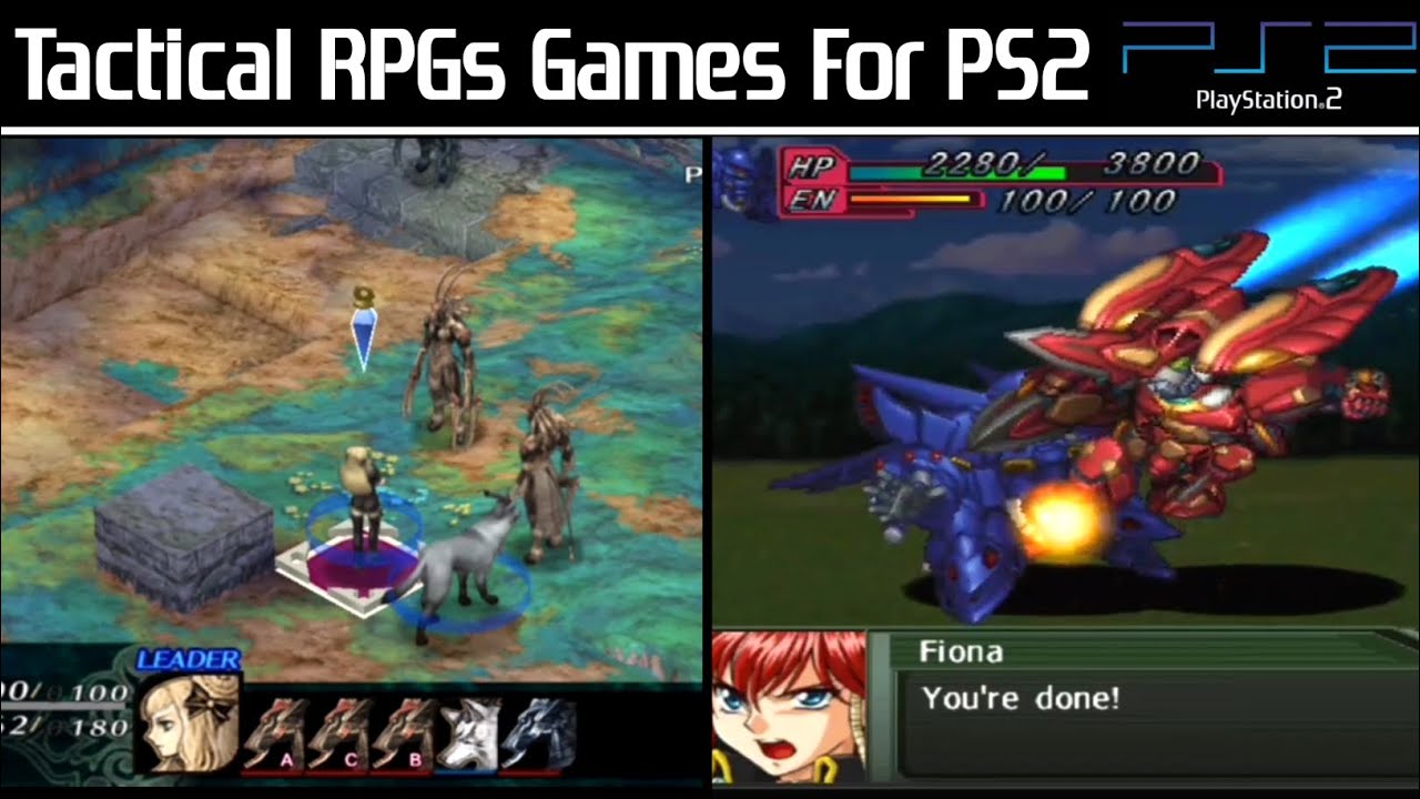 Top 10 Best Tactical RPGs Games for PS2