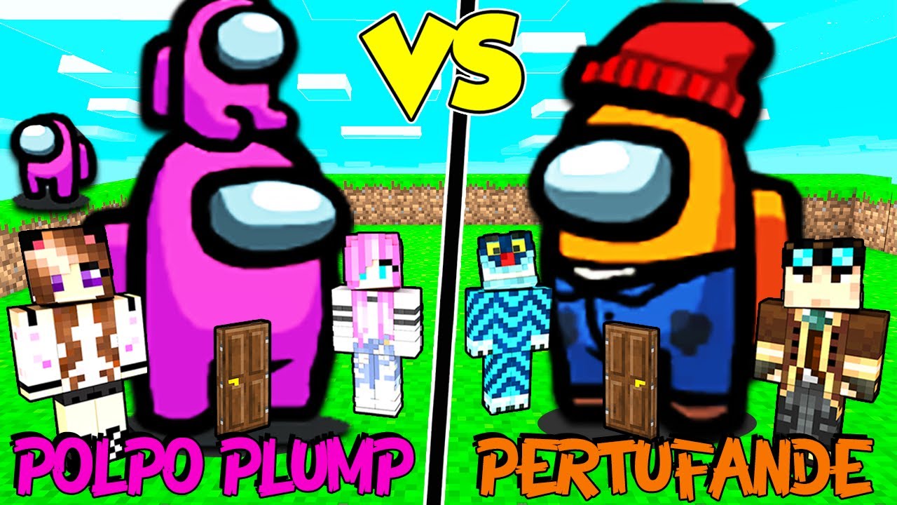 CASA PERTUFANDE CONTRO CASA POLPOPLUMP SU MINECRAFT!!