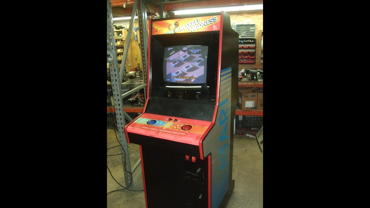 #300 Atari MARBLE MADNESS Arcade Video Game -Atari's System 1- TNT Amusements