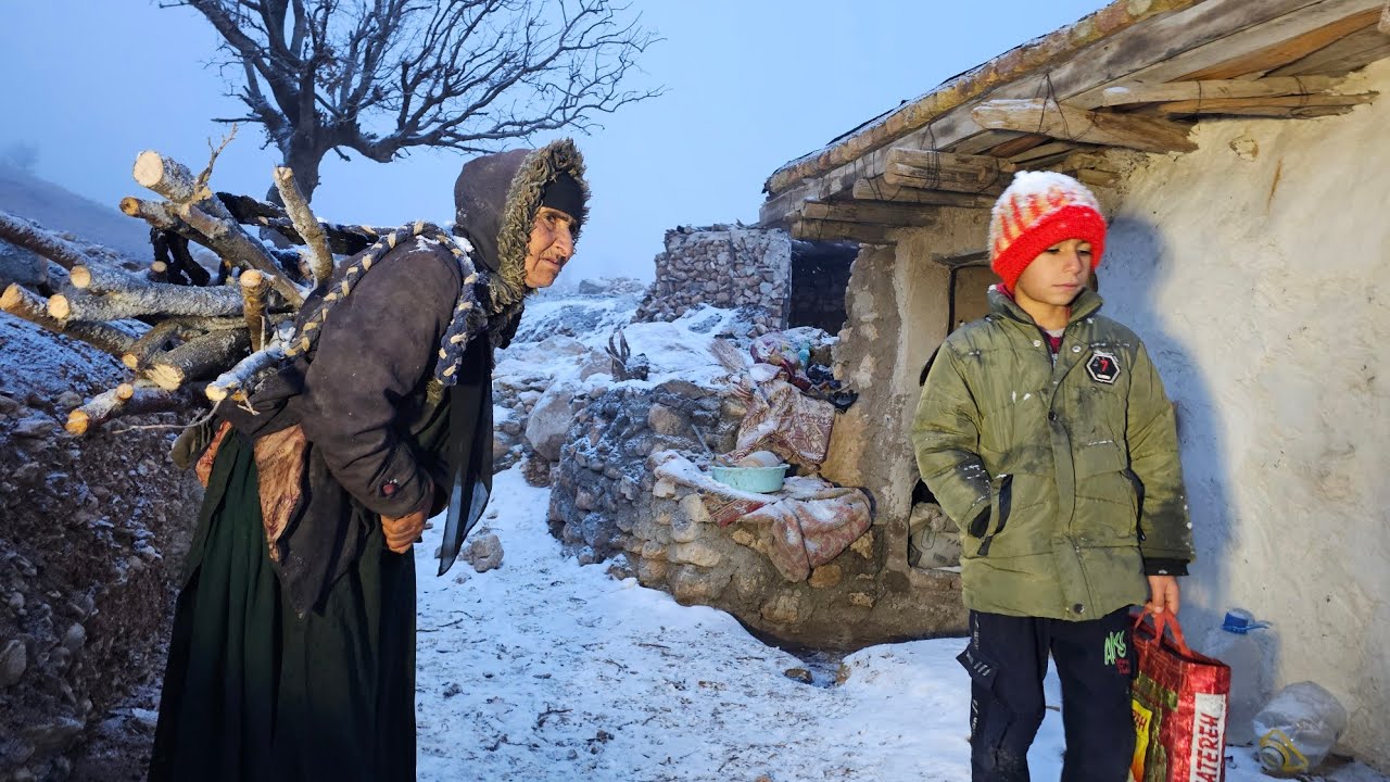 Thrown Out by Her Own Son: An Elderly Mother's Brutal Fight for Survival in the Frozen Mountains
