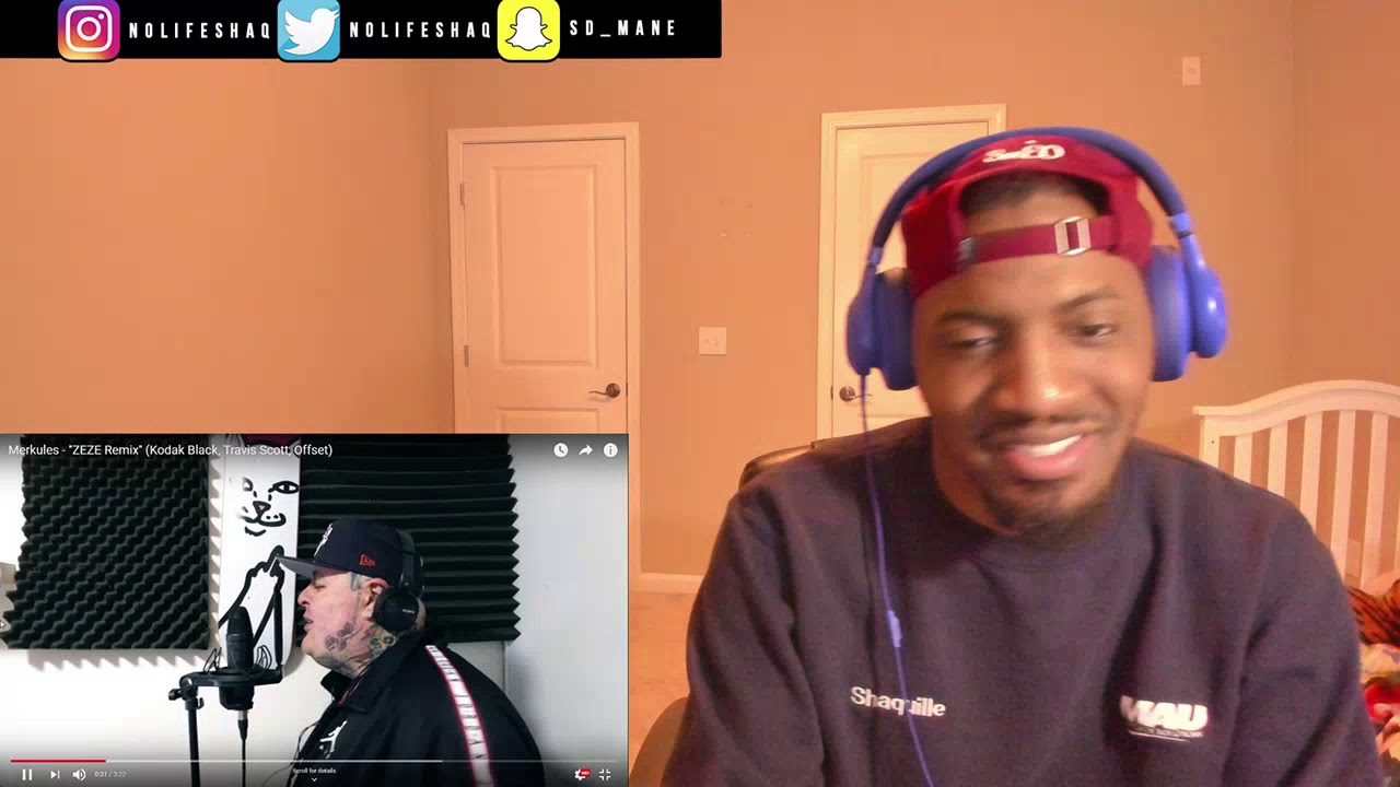 Merkules - ''ZEZE Remix'' (Kodak Black, Travis Scott, Offset) | REACTION