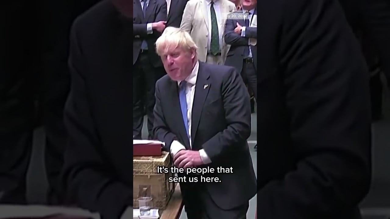 Boris Johnson&rsquo;s Final Speech As #PrimeMinister