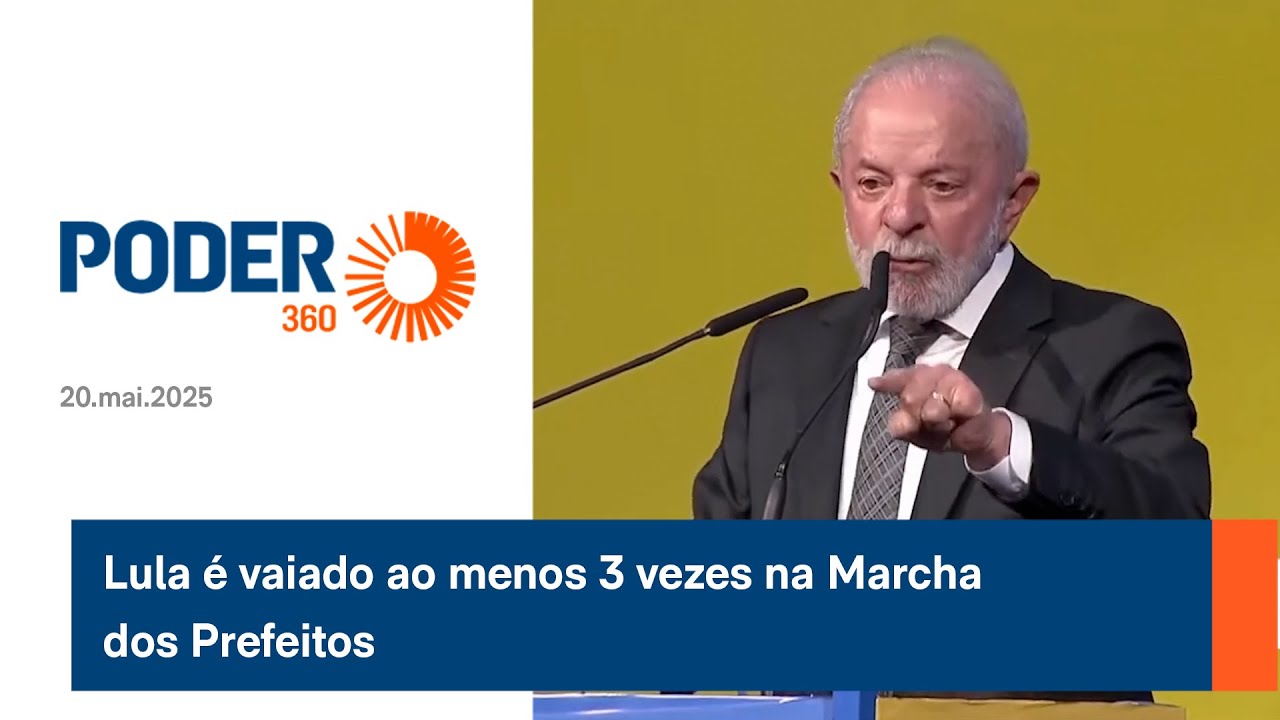 Lula é vaiado ao menos 3 vezes na Marcha dos Prefeitos
