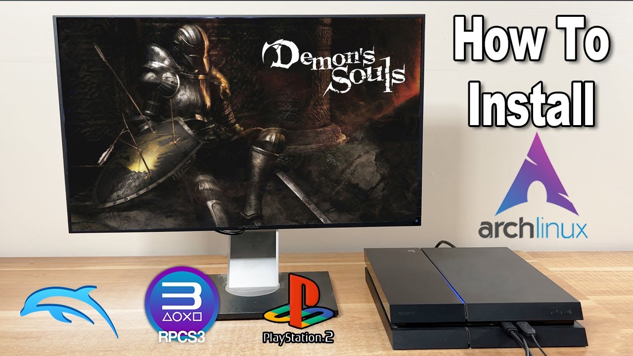 How To Install And Get Started With Arch Linux On A Jailbroken PS4 9.00