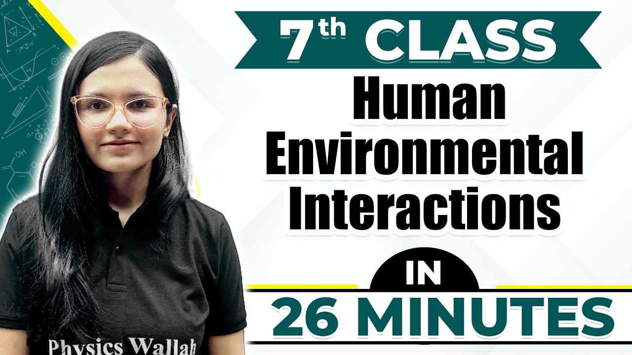 Human Environment Interactions | Cheat Sheet Series For Class 7th