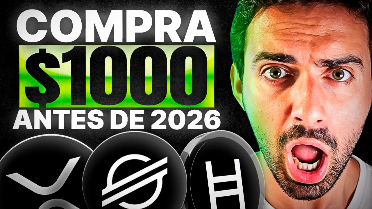 MI PREDICCI&Oacute;N Precio de XRP, HBAR y XLM para 2025 y 2026 (Te cambiar&aacute;n la Vida)