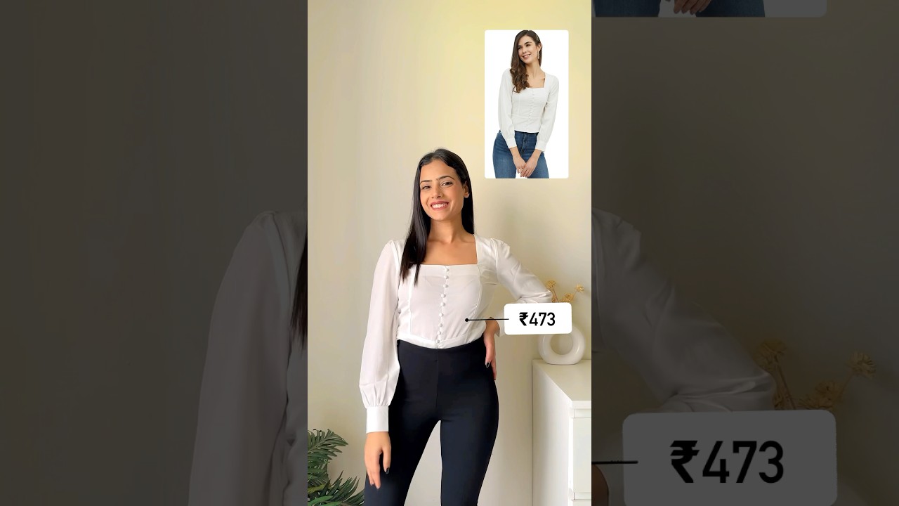 Amazon Finds! Formal Tops under ₹480 #shortsindia #formal