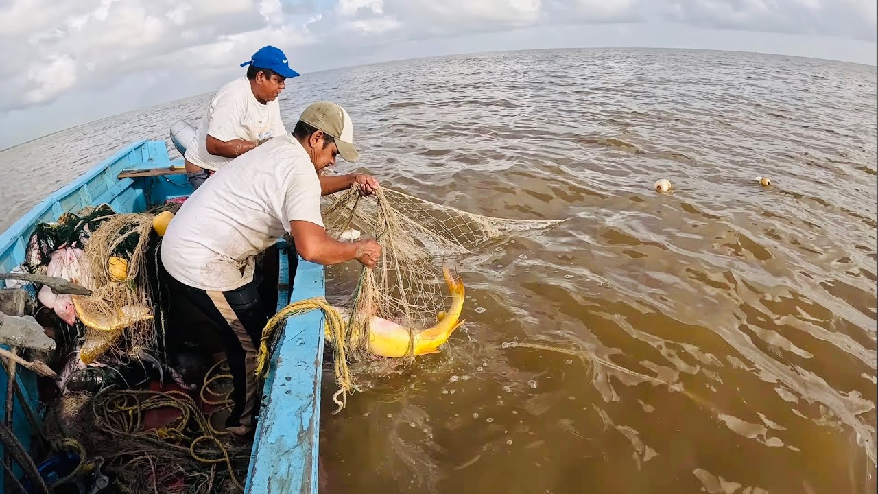 GILBAKA FISHING IN THE MIGHTY ATLANTIC #GUYANA