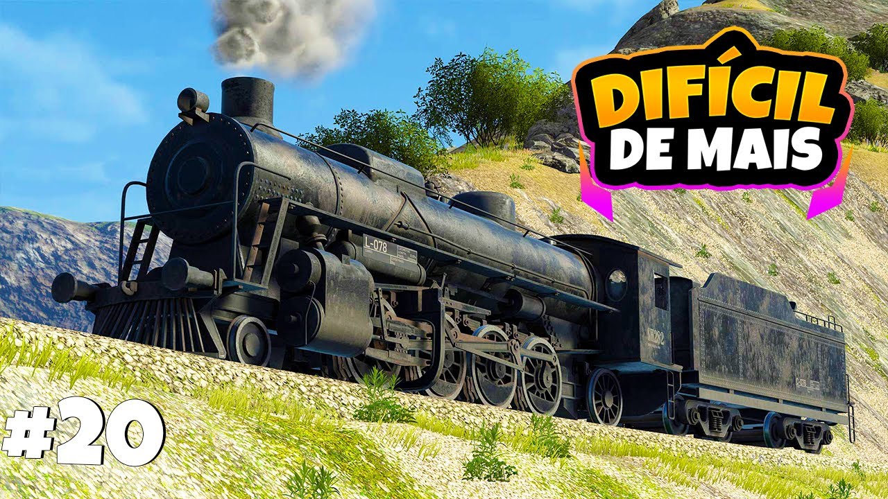 PRIMEIRO CONTATO COM LOCOMOTIVA S282 - DERAIL VALLEY SIMULATOR